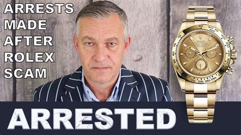 rolex watch scam